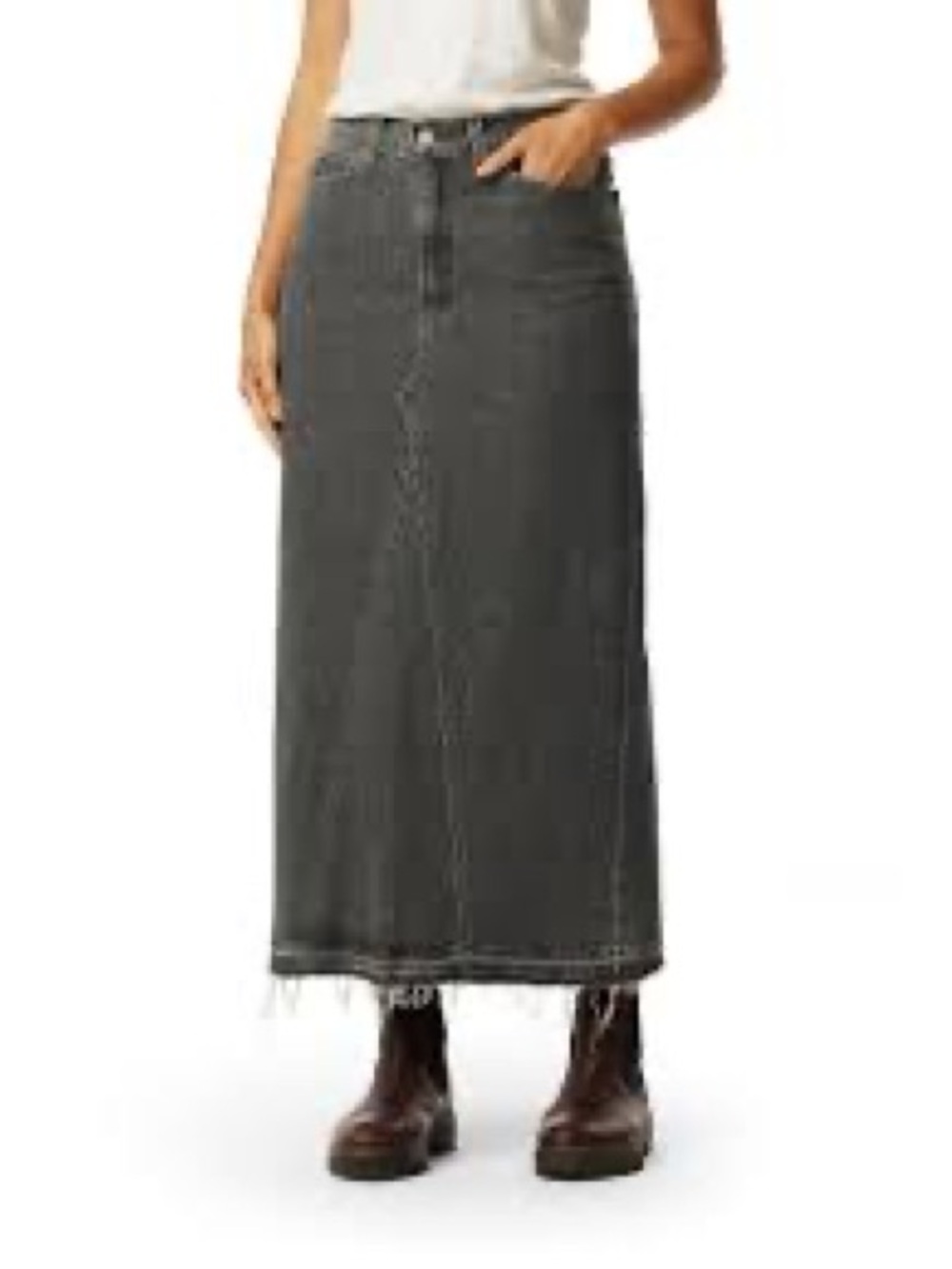 levis maxi skirt- size 14